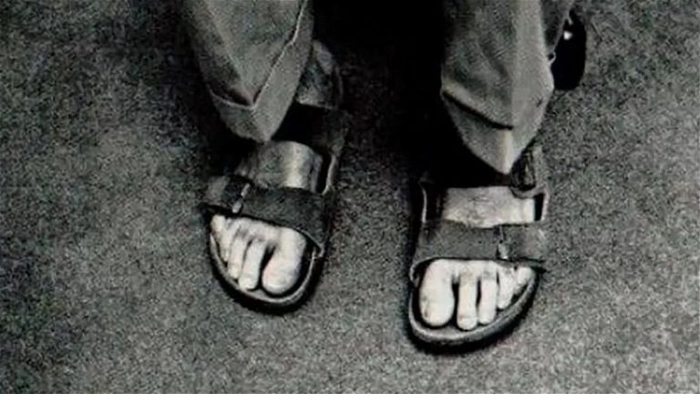 Someone paid 8,000 for sandals worn by Steve Jobs
