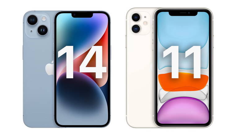 iPhone 14 vs iPhone 11: todas las diferencias y mejoras