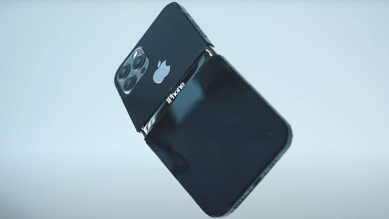 The foldable iPhone exists: this man created it from an iPhone 13 Pro