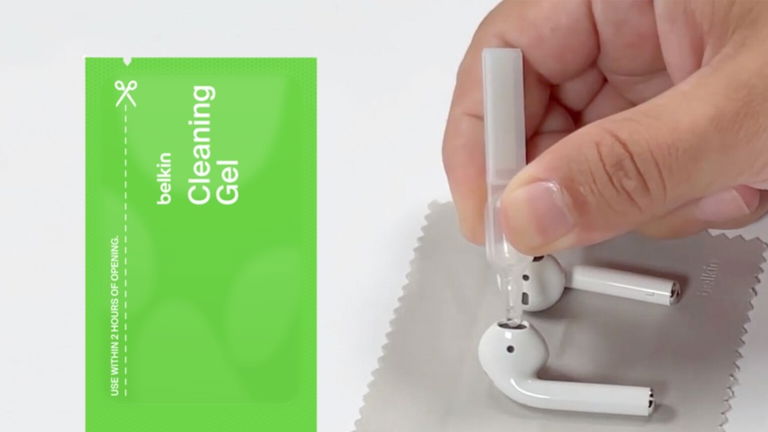 Belkin presenta un kit oficial para limpiar AirPods