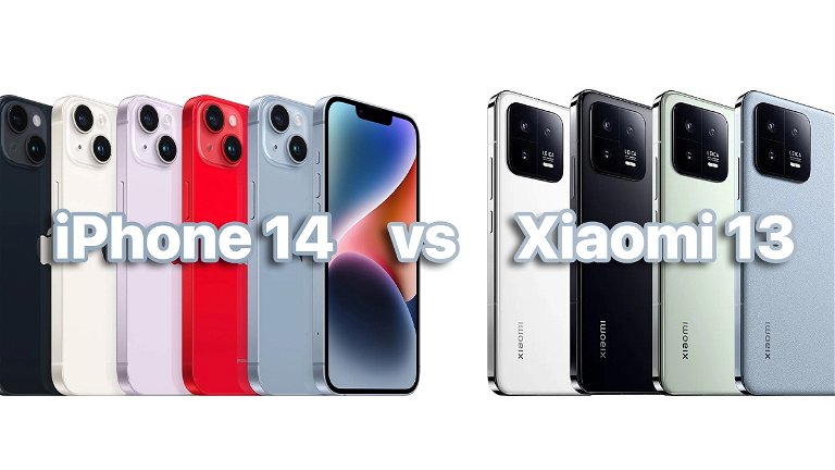 iPhone 14 vs Xiaomi 13: muy parecidos en diseño pero con grandes diferencias