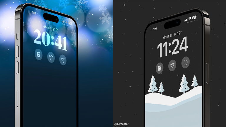 Estos wallpapers de Navidad y del invierno son espectaculares