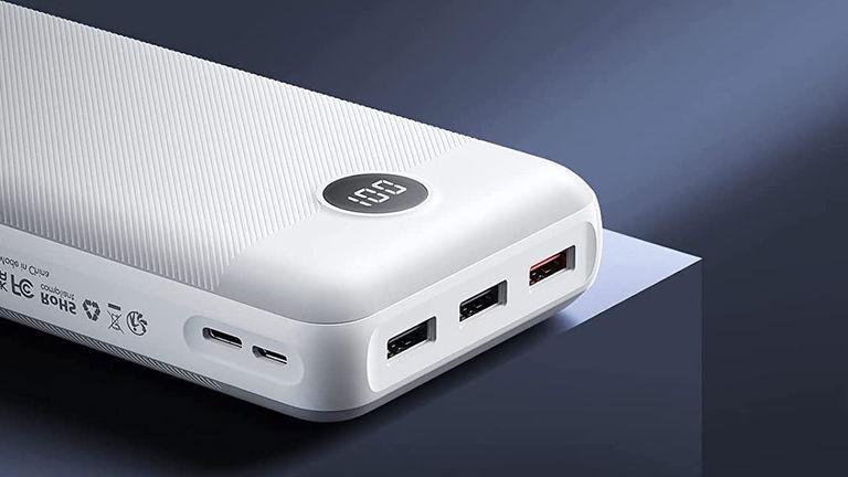 Esta excelente batería externa de 30.000 mAh ha reducido drásticamente su precio en Amazon