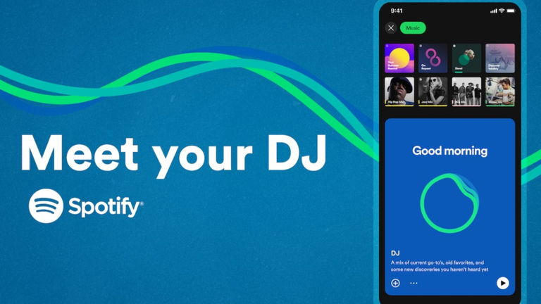 Spotify incluye su propio DJ de inteligencia artificial, y es muy realista