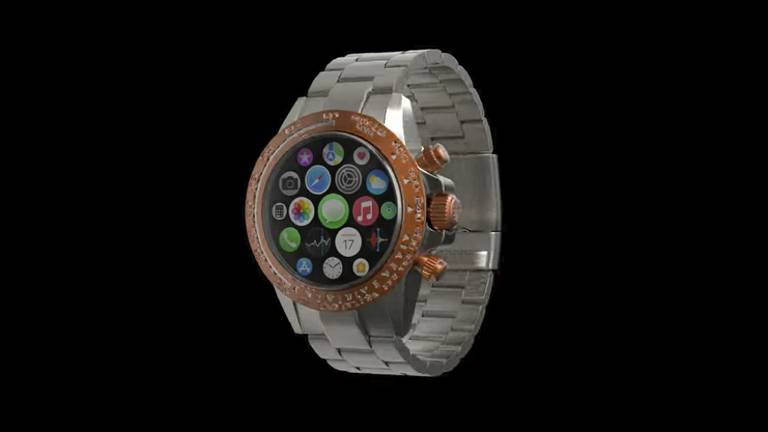 If Apple and Rolex collaborate, they could launch an Apple Watch like this