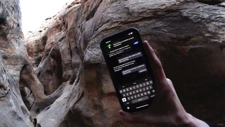 Un mensaje de emergencias SOS vía satélite del iPhone 14 salva a unos estudiantes atrapados en un cañón de Utah