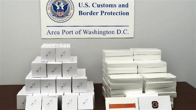 Incautan más de 1.000 AirPods y Apple Watch Ultra falsos en la aduana de Estados Unidos