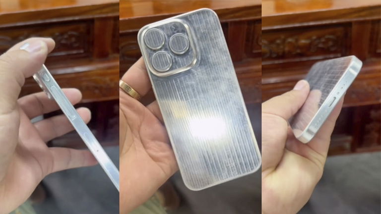 Aparece un "dummy" en vídeo del iPhone 15 Pro mostrando su nuevo diseño