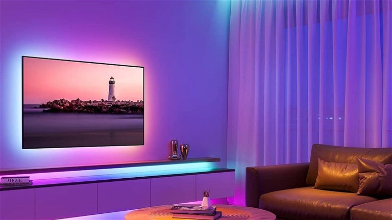 This LED strip to change the color of the house is half price