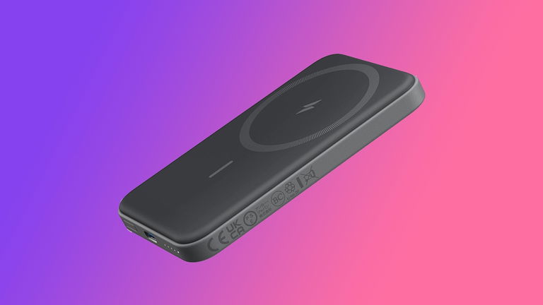 Esta batería externa tiene carga inalámbrica MagSafe, 5.000 mAh y un descuento del 15% en Amazon