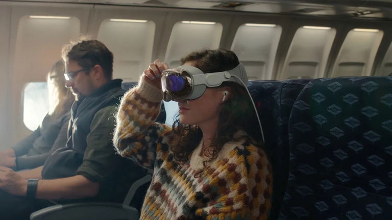 Apple Vision Pro tiene un límite de velocidad, ¿qué pasa en los aviones entonces?