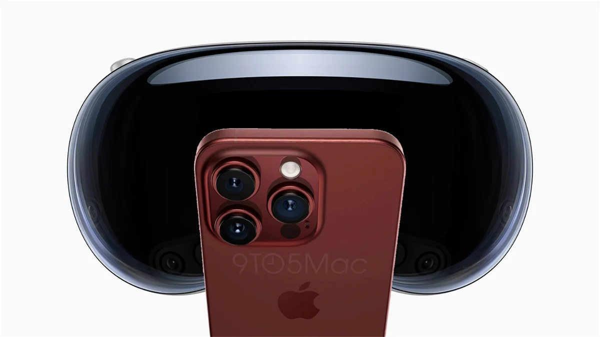 iPhone 15 + Apple Vision Pro