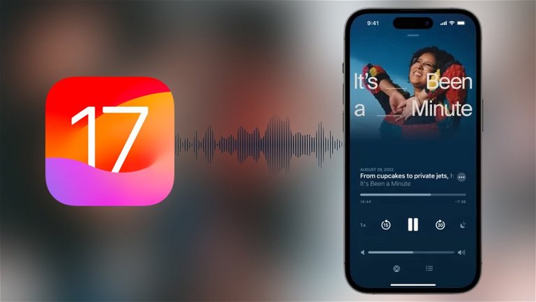 El nuevo diseño de Podcasts en iOS 17 es una auténtica delicia