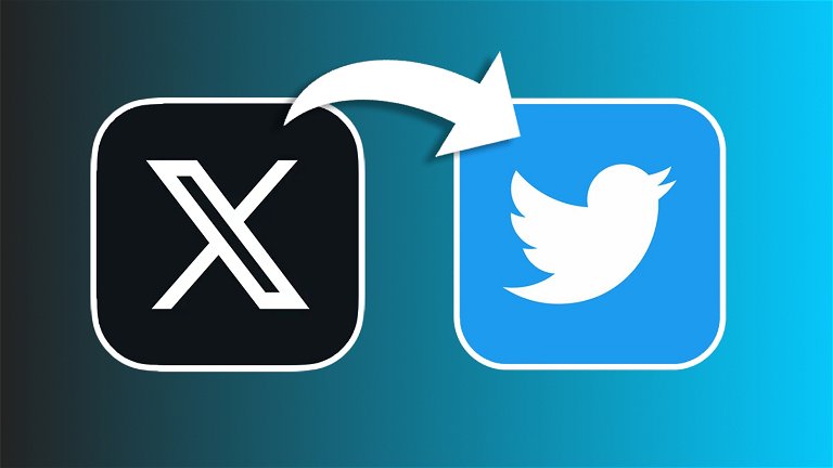 Cómo cambiar el icono de X por icono azul de Twitter con el pajarito