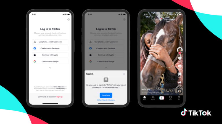 A partir de ahora podrás iniciar sesión en TikTok más cómoda y rápidamente