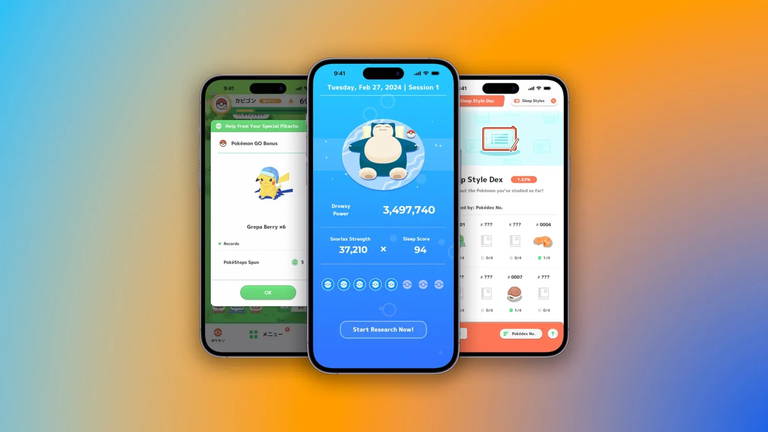El juego Pokémon Sleep para iPhone ya está disponible en la App Store