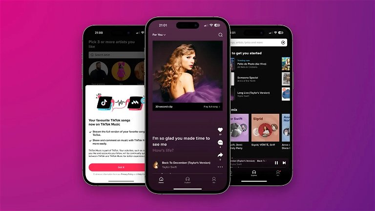 TikTok Music: llega competencia para Apple Music y Spotify