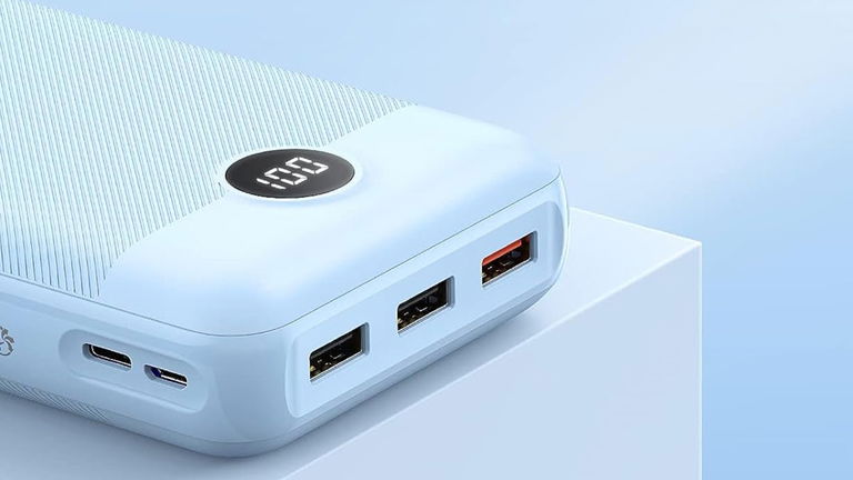 Aumenta la batería de tu iPhone con este Power Bank con USB-C y 30.000 mAh en oferta