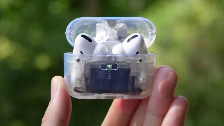 Crean un fascinante estuche transparente para los AirPods y es lo mejor que verás hoy