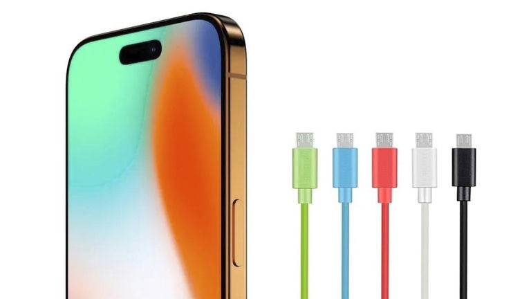 iPhone 15: Apple lanzaría cables USB-C de colores para combinar con el acabado de sus smartphones