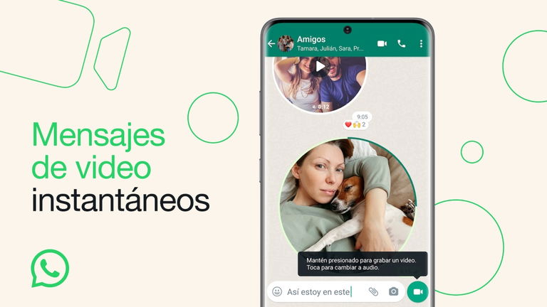 WhatsApp: cómo enviar mensajes de vídeo instantáneos