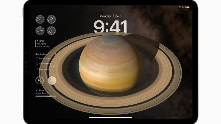 Cómo añadir y quitar widgets de la pantalla de bloqueo del iPad