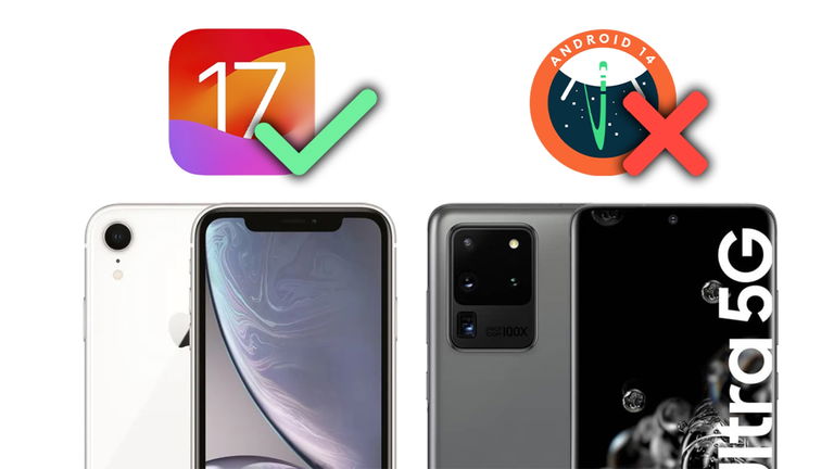 iOS 17 avergüenza a Android en general y a Samsung en particular