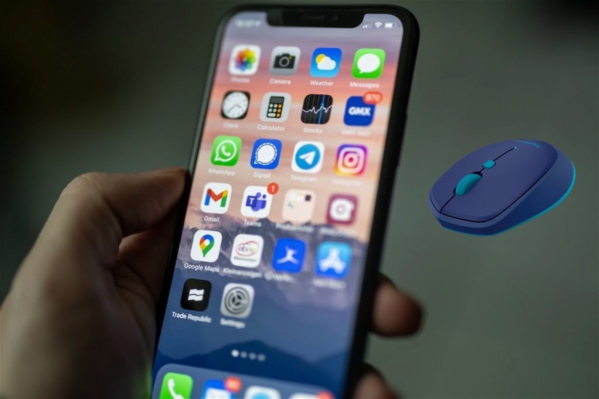Cómo conectar y usar un mouse con iPhone