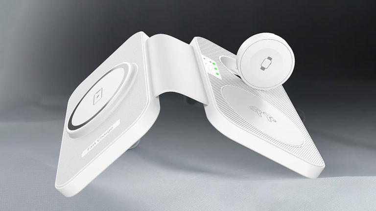 Este cargador 3 en 1 plegable para iPhone, Apple Watch y AirPods es absolutamente genial