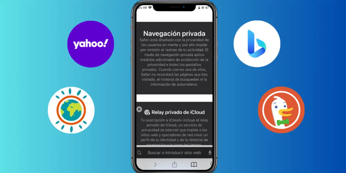 Cómo utilizar un buscador diferente en iPhone y iPad cuando abrimos una pestaña privada en Safari