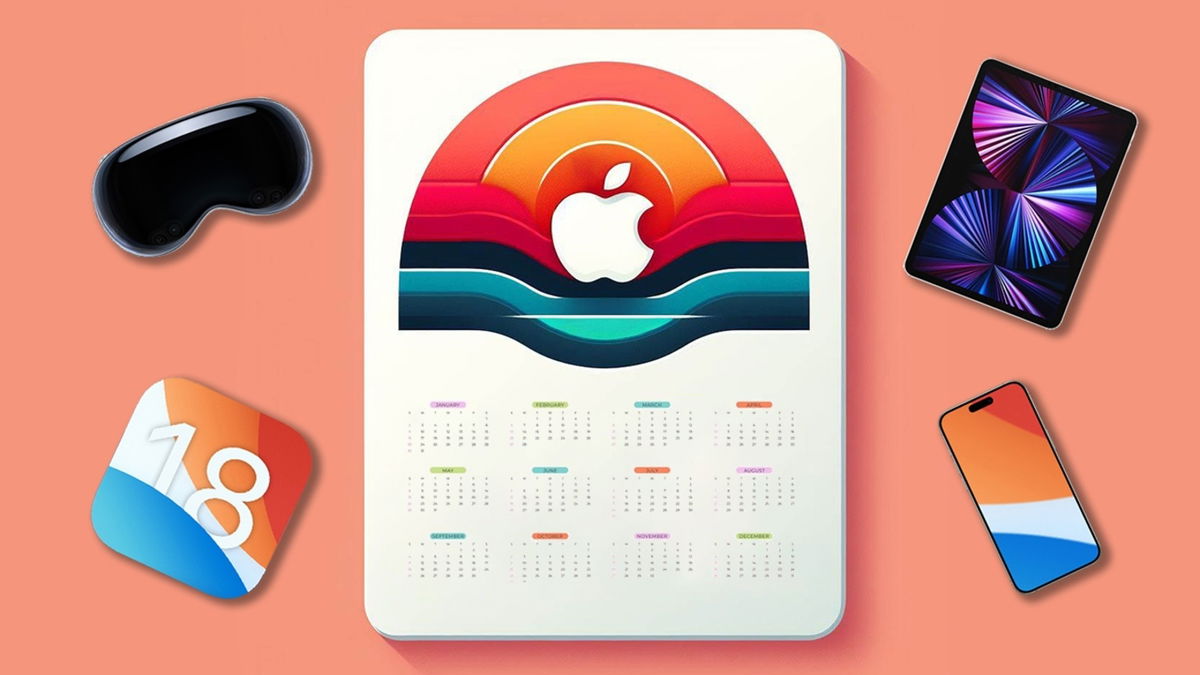 Apple calendar 2024 release date for new devices and products GEARRICE