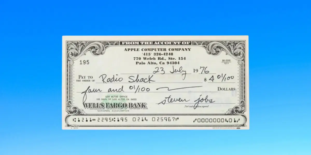 This $4 check can reach a stratospheric figure