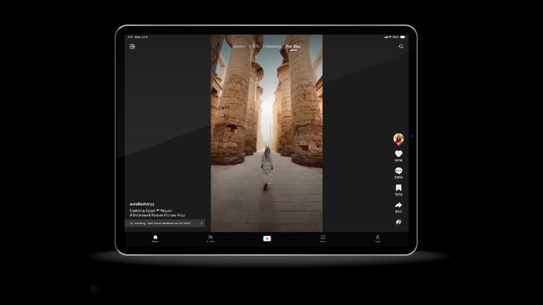 TikTok estrena app para iPad y ya está disponible, ¿Instagram, todo bien?