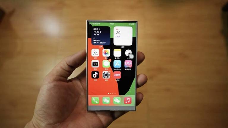 El iPhone más raro del mundo: modifican un iPhone SE quitando los marcos