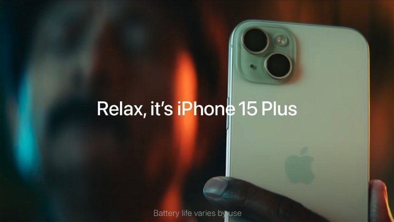 Apple presume de batería en su último vídeo del iPhone 15 Plus