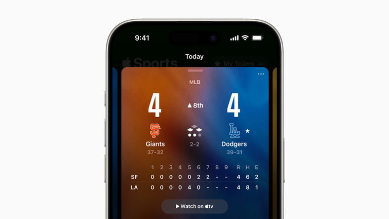 Apple sorprende con una nueva app: Apple Sports llega para seguir tus deportes favoritos