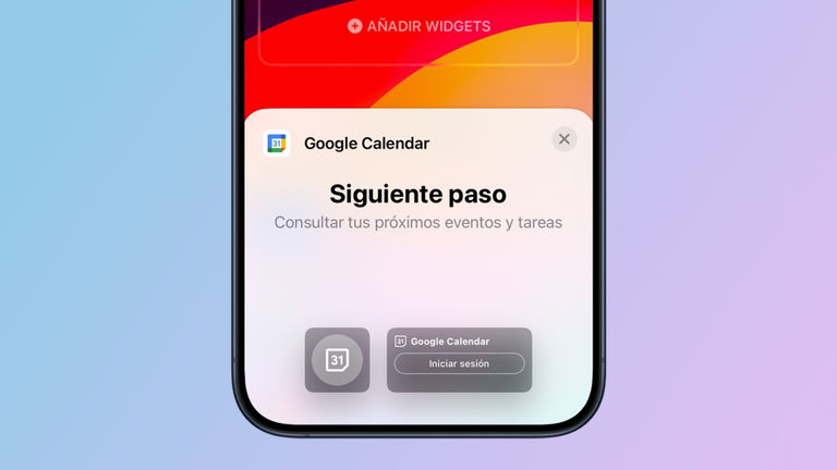 Google Calendar se actualiza ofreciendo widgets en la pantalla de bloqueo del iPhone