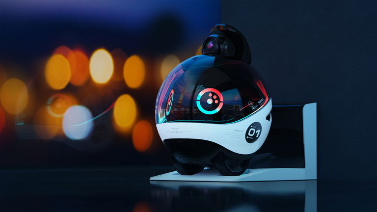 Este pequeño robot inteligente cuida de ti y se controla con el iPhone