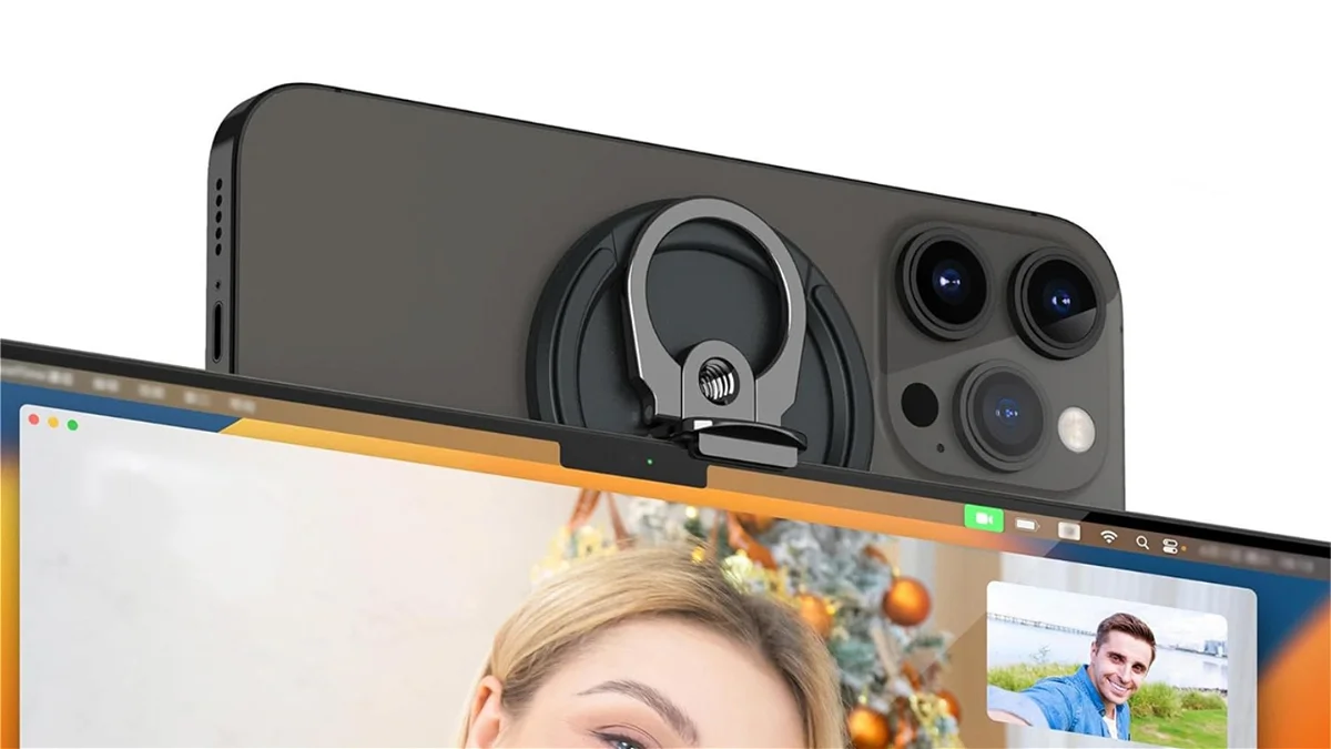 Este barato accesorio transforma tu iPhone en una webcam