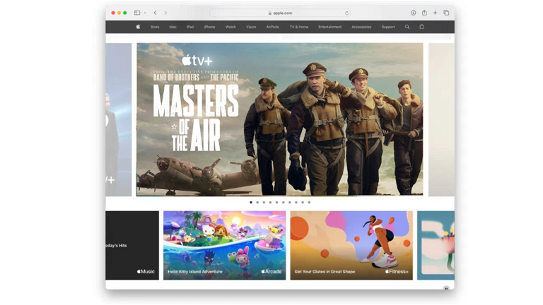 Apple actualiza su sitio web para promocionar las grandes novedades de Apple TV+