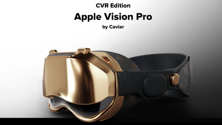 Este Apple Vision Pro de oro cuesta más de 40.000 dólares