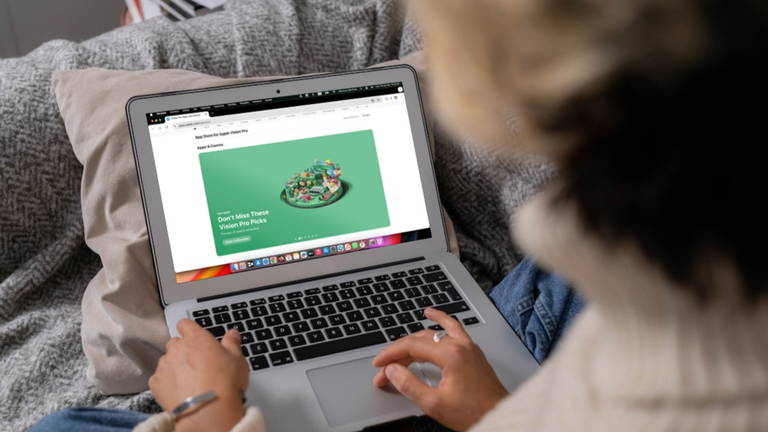 La App Store del Apple Vision Pro ahora está disponible en la web