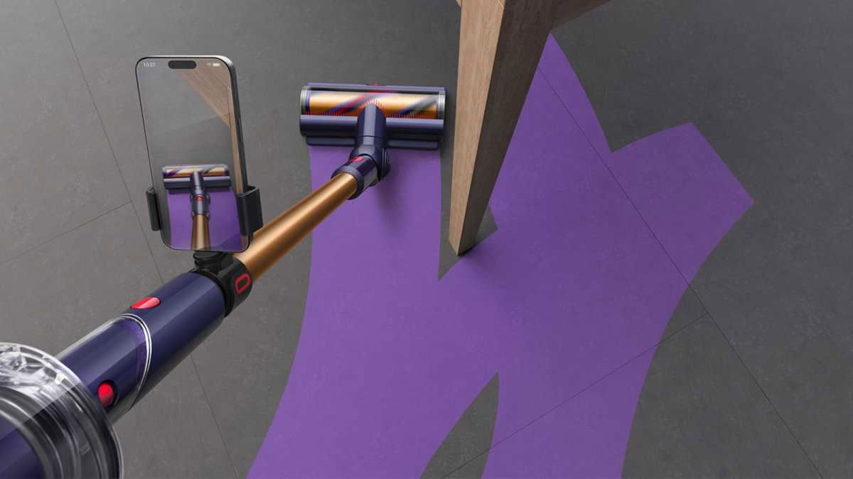 Esta app para iPhone de Dyson te mostrará en tiempo real qué te falta por aspirar