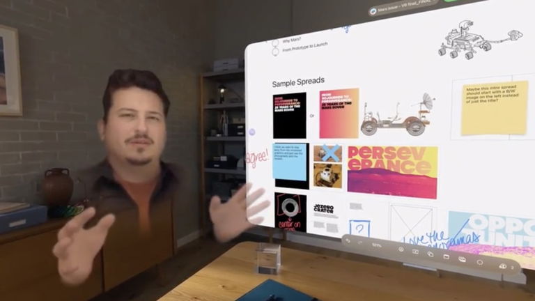 Persona mejora en Apple Vision Pro de forma espectacular