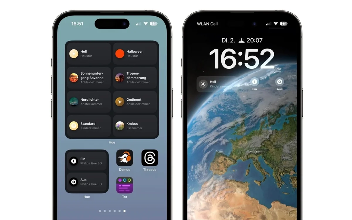 La app de Philips Hue se actualiza y ahora tiene widgets para controlar las luces