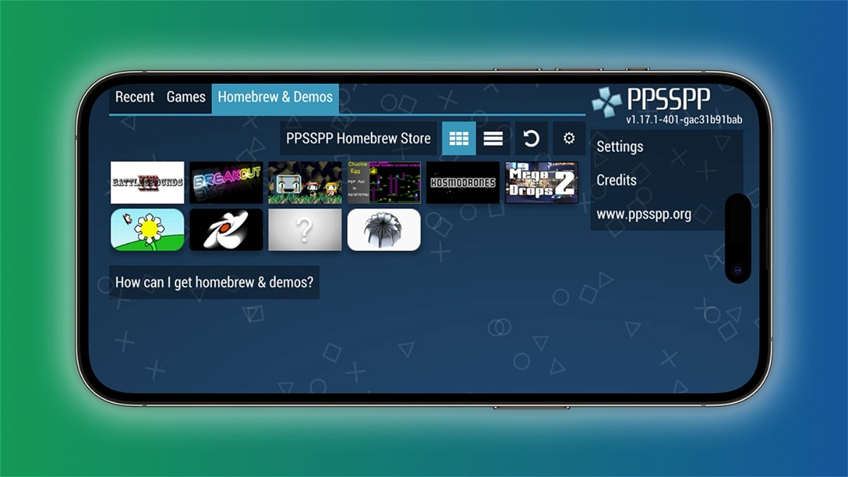 El emulador definitivo de PSP llega al iPhone: ya disponible PPSSPP