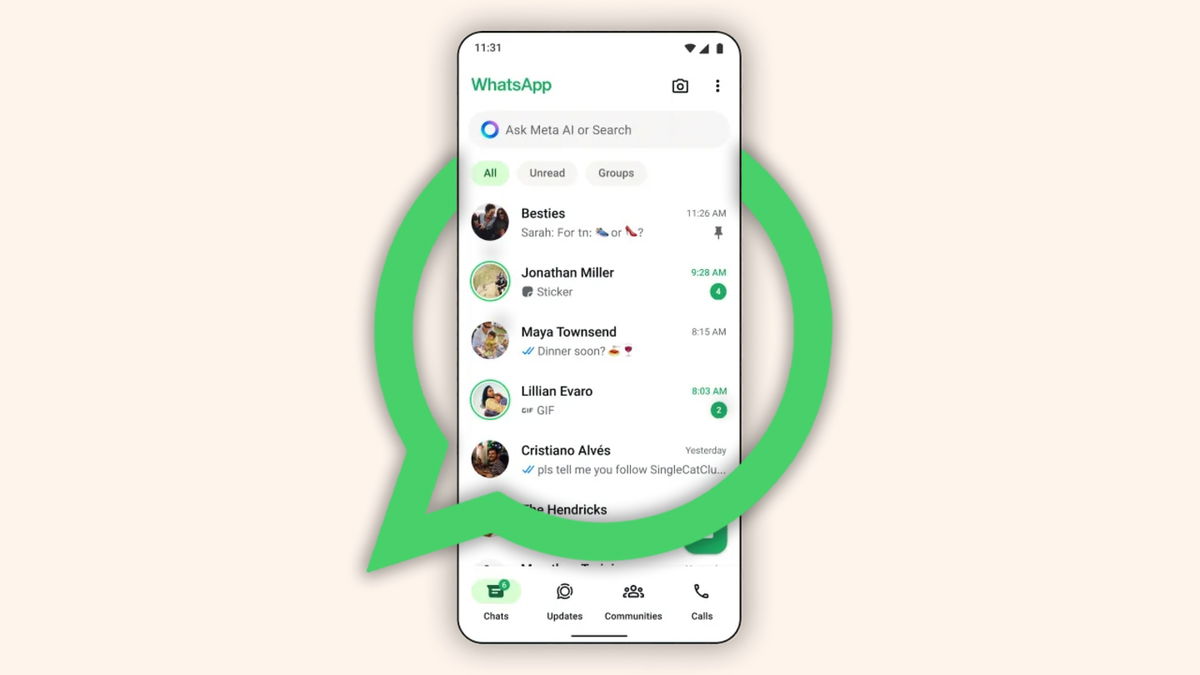 El rediseño de WhatsApp ya es completamente oficial