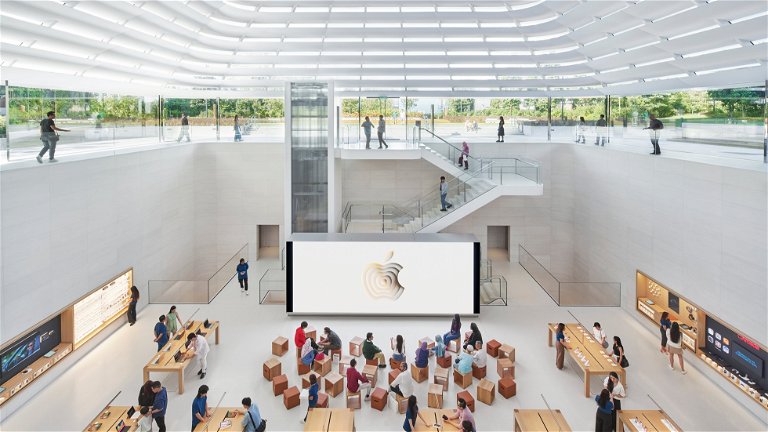 Así luce la impresionante Apple Store con forma de pirámide de Malasia