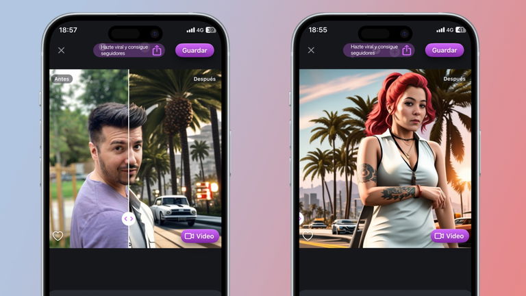 Crea tus propias selfies de GTA con esta app de inteligencia artificial