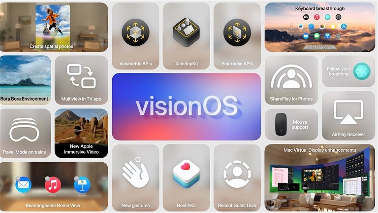 visionOS 2: todas las novedades que llegan al Apple Vision Pro
